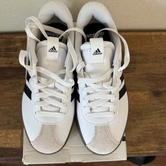 Adidas Women’s VL Court 3.0 White Shoe Box - Picture 2 of 7